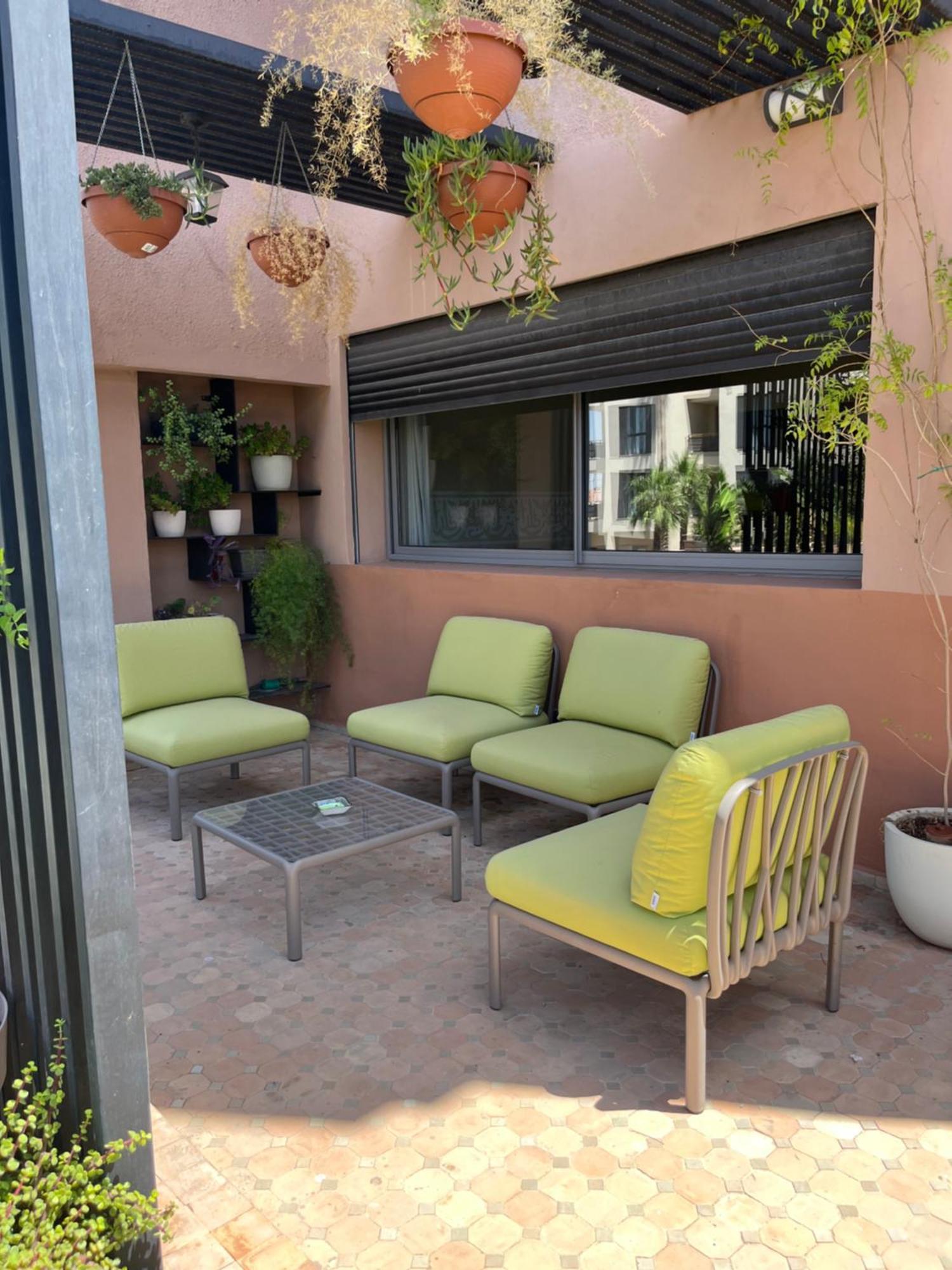 شقة Marrakech M Avenue Terrasse Jardin مراكش المظهر الخارجي الصورة