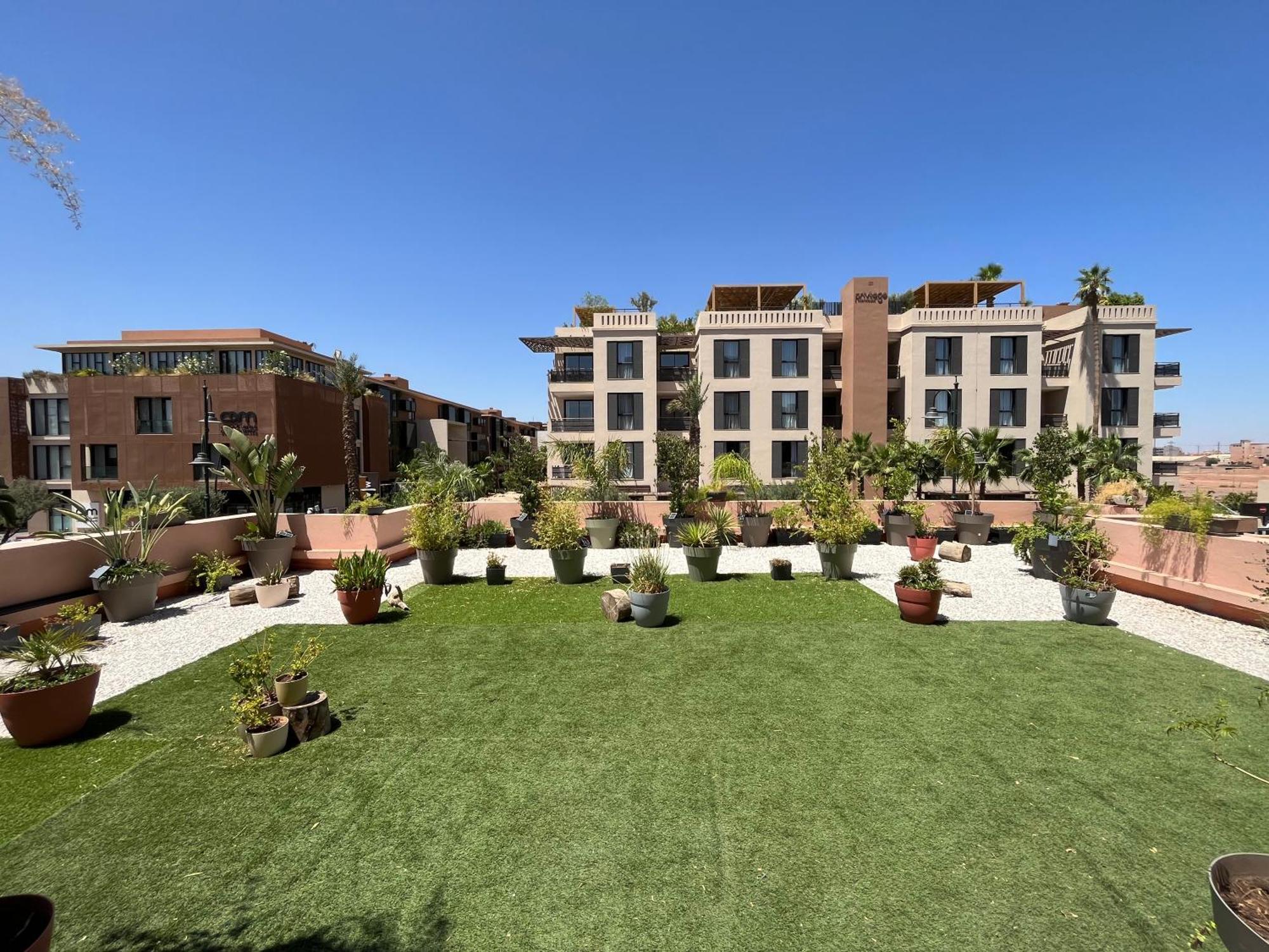 شقة Marrakech M Avenue Terrasse Jardin مراكش المظهر الخارجي الصورة